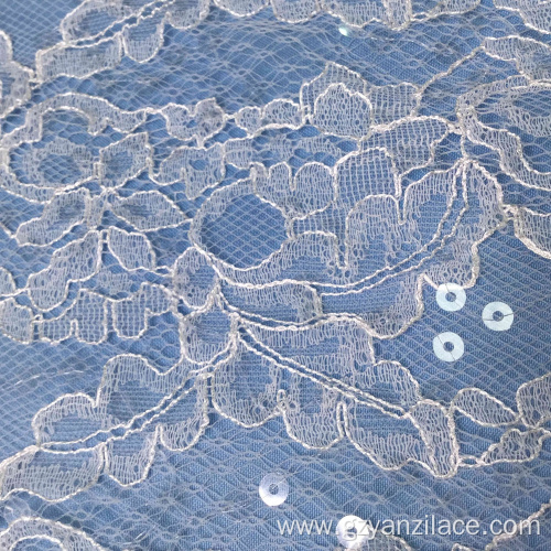 Wholesale French Chantilly Lace Fabric